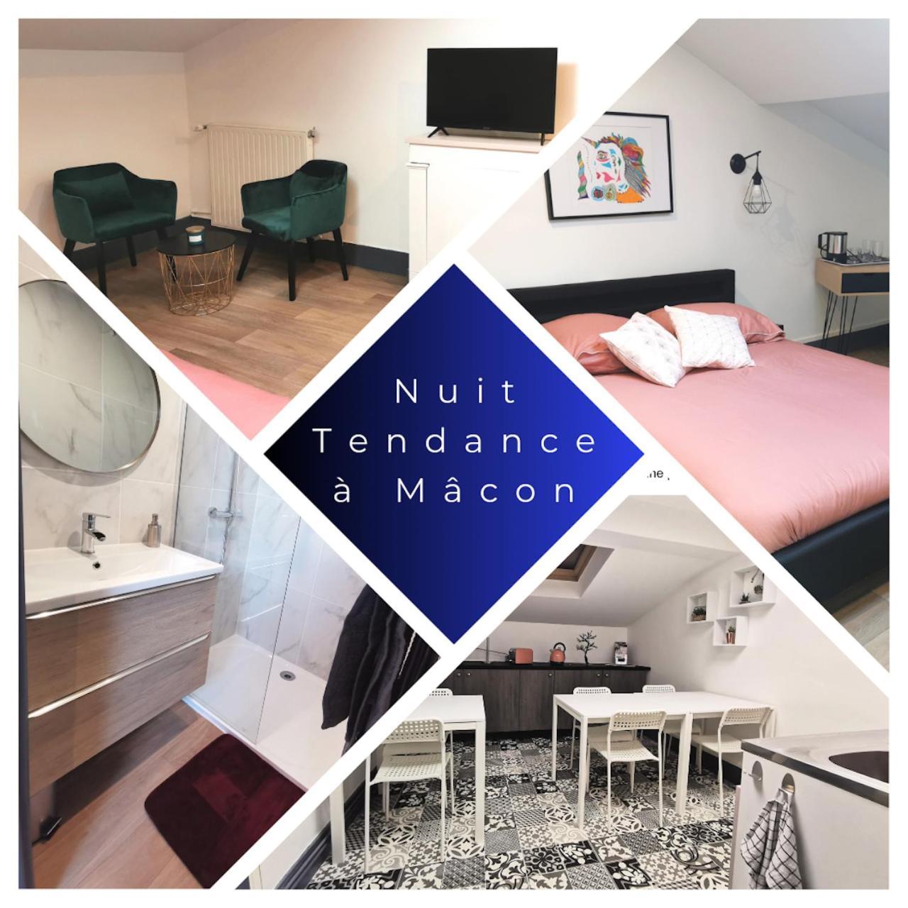 Logement - Nuit Tendance Centre Ville De Macon H Экстерьер фото